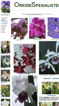 Mobile Screenshot of orkidespesialisten.no